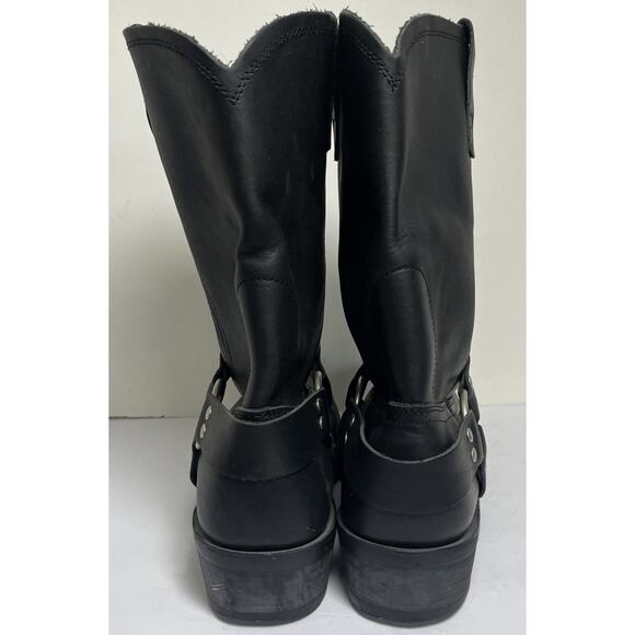 Cody James Harness Boots Black Leather Biker Motorcycle Men’s Size 15 main image 5